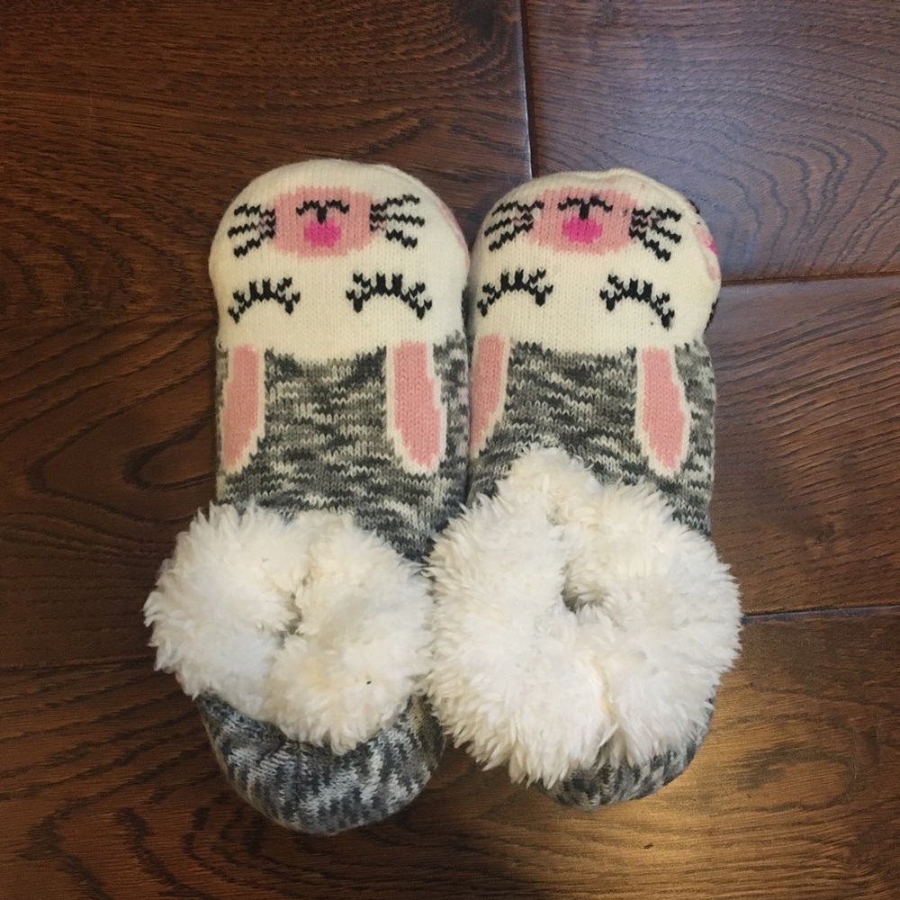 Fluffy slippers